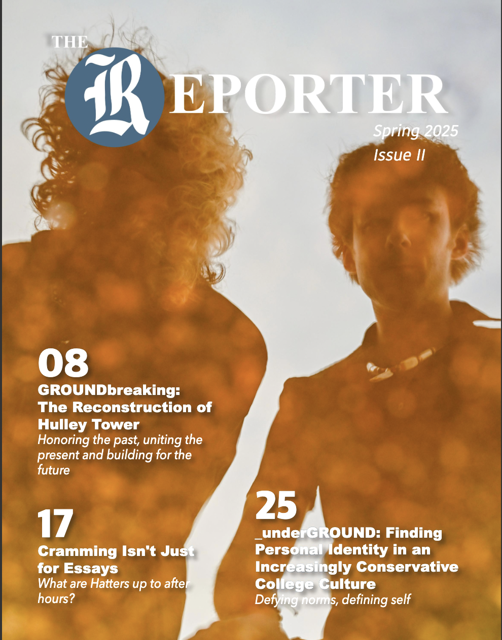 Reporter — Magazine Spread cover